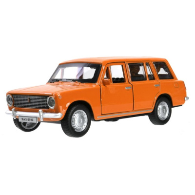 Машинка металлическая ВАЗ-2102 Жигули Технопарк 2102-12-OG 01